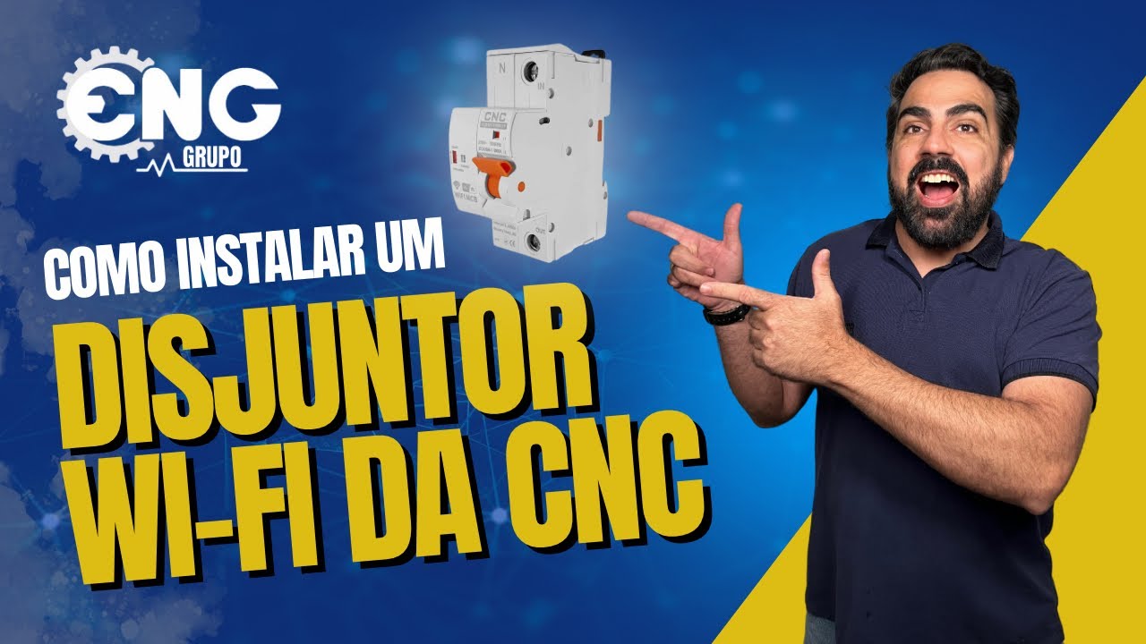 Como instalar um disjuntor Wi-Fi da CNC