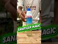 Magic with hand sanitizer😱#shorts#tricks#ytshorts