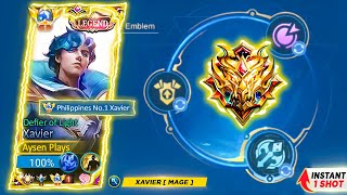 HOW TO USE XAVIER DAMAGE EFFECTIVELY IN MYTHICAL IMMORTAL! 😱 | XAVIER TIPS & GUIDE | MLBB