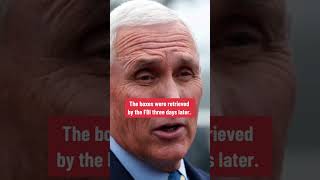 Former VP Mike Pence won’t be charged over classified documents at Indiana home #shorts