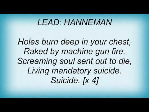 Slayer - Mandatory Suicide Lyrics