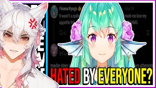 Nijisanji's Finana Ryugu Under Fire For This? | Hololive's Kronii Addresses Fans Again|  Khyo React