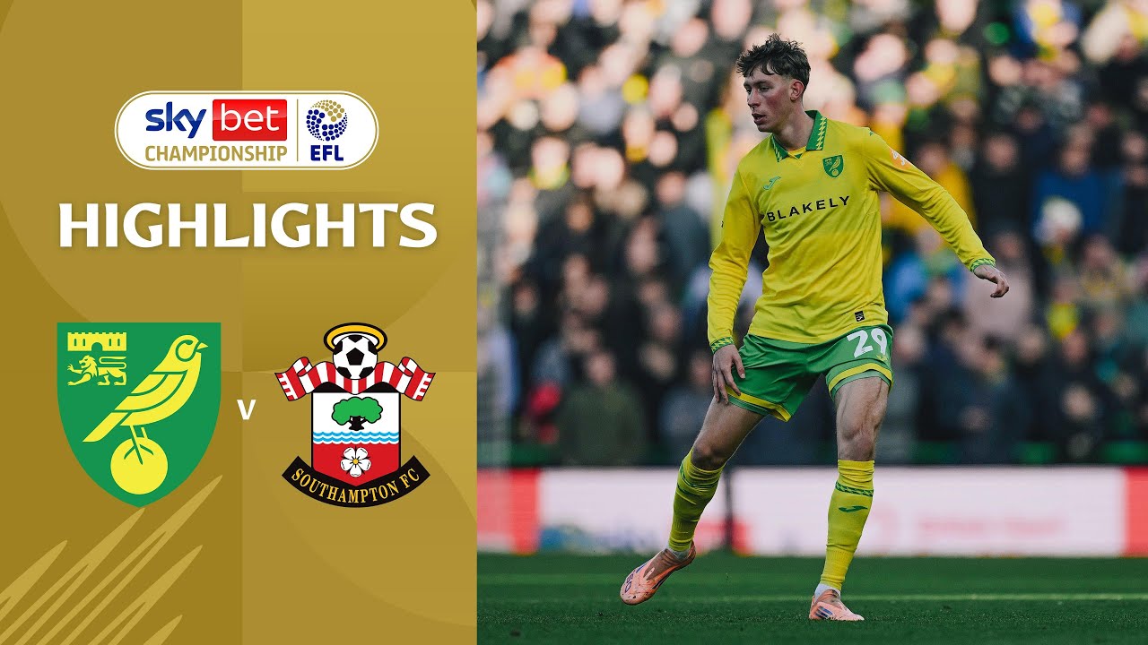 [Highlight] EFL Championship : Norwich City vs Southampton (13-12-68)