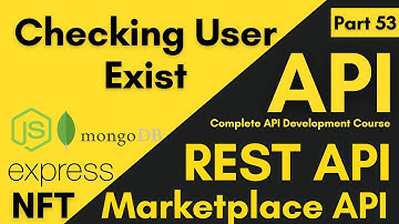 Checking User Exist In Database Before Login To API With JWT Token | Complete API Course