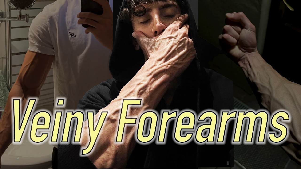 How to Grow Aesthetic VEINY Forearms (COPY THIS)