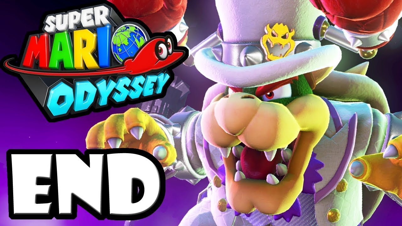 Super Mario Odyssey - Switch Gameplay Walkthrough ENDING: Final Boss - Bowser & Peach Wedding