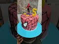 #cakedesign unique design cake Spider-Man new decoration 🎂⭐⭐👌👌🍰🎉♥️ #comedy #birthday #cake #comedy
