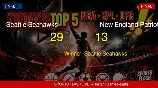 Seattle Seahawks vs New England Patriots | NFL Final Score 29-13 | April 05, 2026