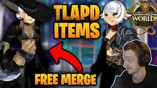 TLAPD New Drops! Free Merge Set! AQW Infinity screenshot 1