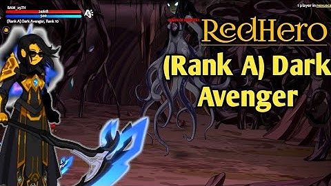 AQW Private Server - RedHero (New [Rank A] Dark Avenger Class) 2023