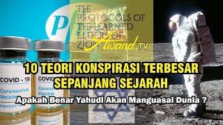 10 Teori Konspirasi Terbesar Sepanjang Sejarah | Apakah Benar Yahudi Akan Menguasai Dunia ?