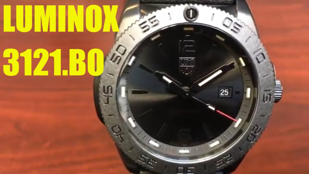 Men's Luminox Pacific Diver Stainless Steel Dive Watch .BO