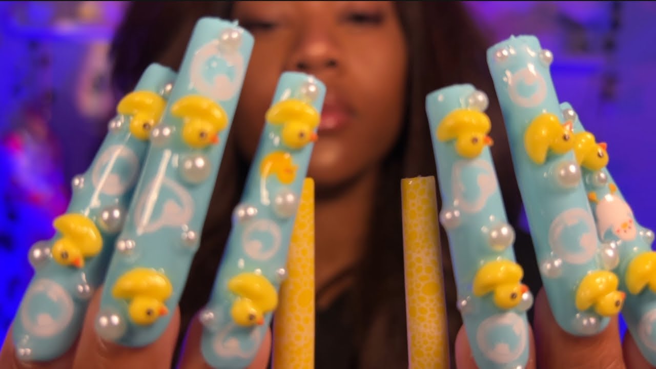 INTENSE ASMR Mouth Sounds 👄 Camera Tapping, Scratching & 4x Long Nails