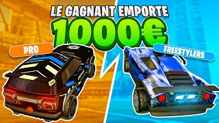 "Freestylers VS Joueurs PROS" | Qui sera le MEILLEUR et remportera 1000€ ?! (ROCKET LEAGUE FR)