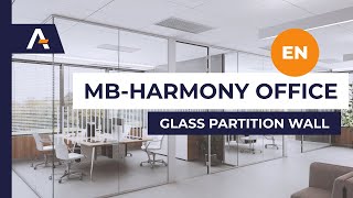 MB Harmony Office glass partition wall – new from Aluprof