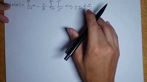 SVM8- Solving the optimization problem of the SVM (Part 2)