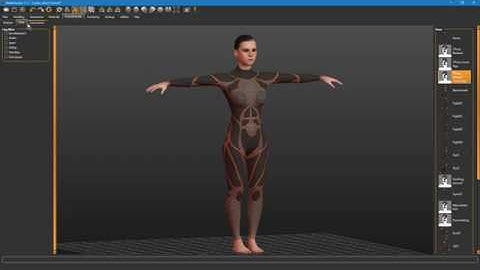 Makehuman To Second Life - Edit and Touch-Up in 3ds Max