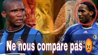 Eto'o brise le silence: 'Je suis au-dessus de Drogba' ( Les détails choquants révélés! )