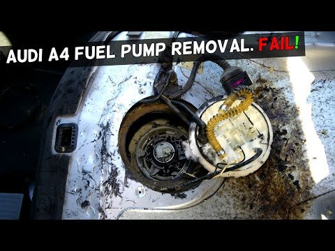 Audi A4 B6 Fuel Pump Removal FAIL