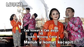 New Cak Komet  Cak Dodo Vs Sinden Winong Ceria  Komet Quickly Catches A Bird
