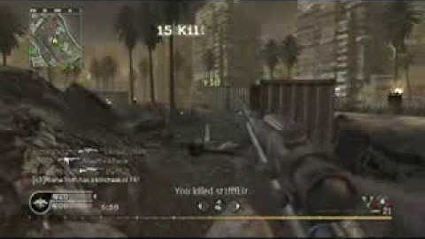 Cod4 M40A3 Acog Montage