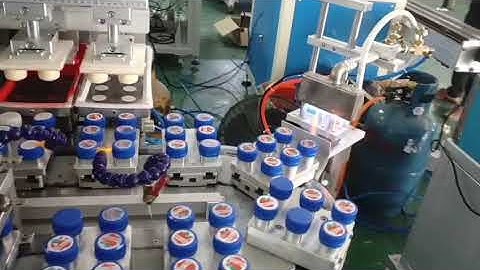Automatic Pad Printing Machine for Bottle Caps
