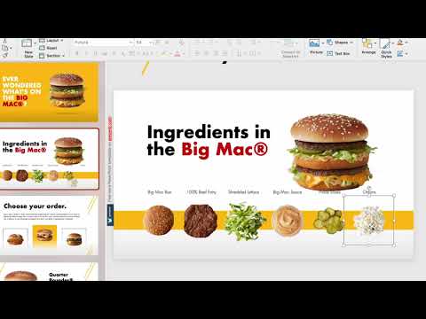 Animated McDonald's PowerPoint Template