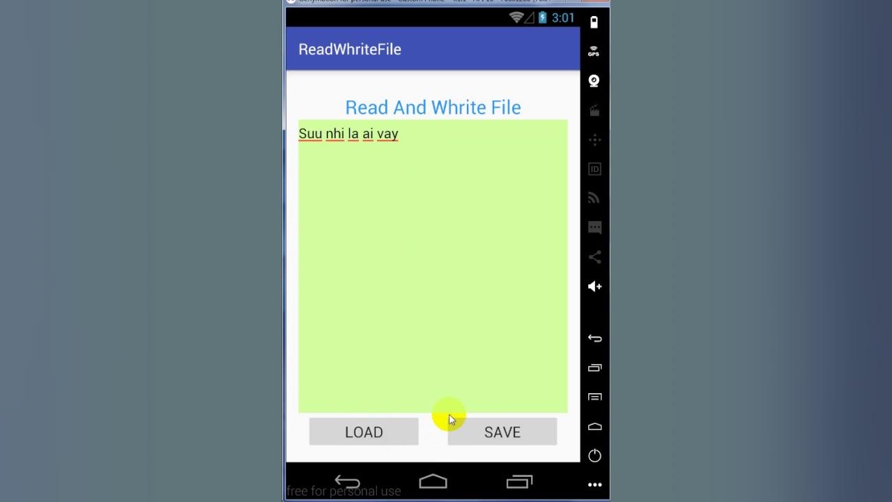 Read and write file YouTube