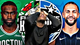 HOW DID BOSTON LOSE THIS GAME?? Boston Celtics HATER Reacts to CELTICS at MAGIC FULL GAME HIGHLIGHTS