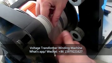 Voltage Transformer CNC PLC Control System Automatic Winding Machine, What