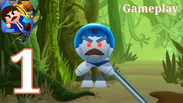 Beat The Boss: Gameplay Walkthrough Part 1 - Tutorial: Stages 1-16 (iOS, Android) The Monir