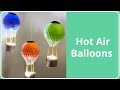 Create your own hot air balloon adventure with easy steps