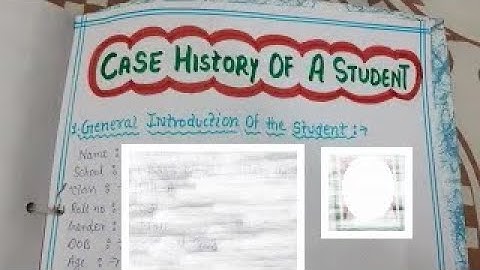 Case study of a student || B.ed || D.el.ed || student || Ignou @nvn4425