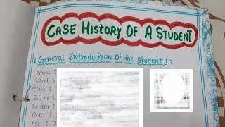 Case study of a student || B.ed || D.el.ed || student || Ignou @nvn4425