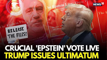 Epstein Files Senate Vote LIVE: Trump