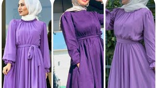 أجمل فساتين للمحجبات ٢٠٢١The most beautiful veiled dresses 2021وفى ٥ ثوانى