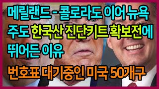 메릴랜드•콜로라도 이어 뉴욕주도 한국산 진단키트 확보전에 뛰어든 이유