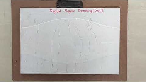 DSP Module1 Class-1 Discrete Fourier Transform