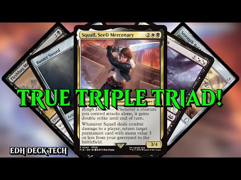 Squall, SeeD Mercenary Commander Deck | MTG EDH Deck Tech Squall, SeeD Mercenary Commander Deck | MTG EDH Deck Tech