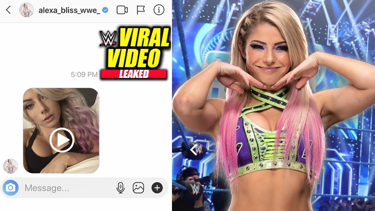 ALEXA GOES VIRAL! Drunk Video Clip Of Alexa Bliss LEAKS Online! Lana's  Issue During IG Live! - WWE - YouTube