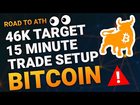 46K TARGET FOR BITCOIN - 15 MINUTE TRADE SETUP - 2023 BTC PRICE PREDICTION - BITCOIN ANALYSIS!