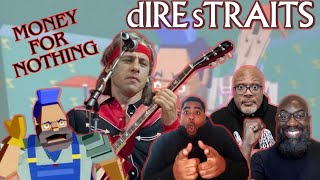 Dire Straits - 'Money for Nothing' Reaction! Iconic Guitar from an Iconic Band with a Roblox Video!