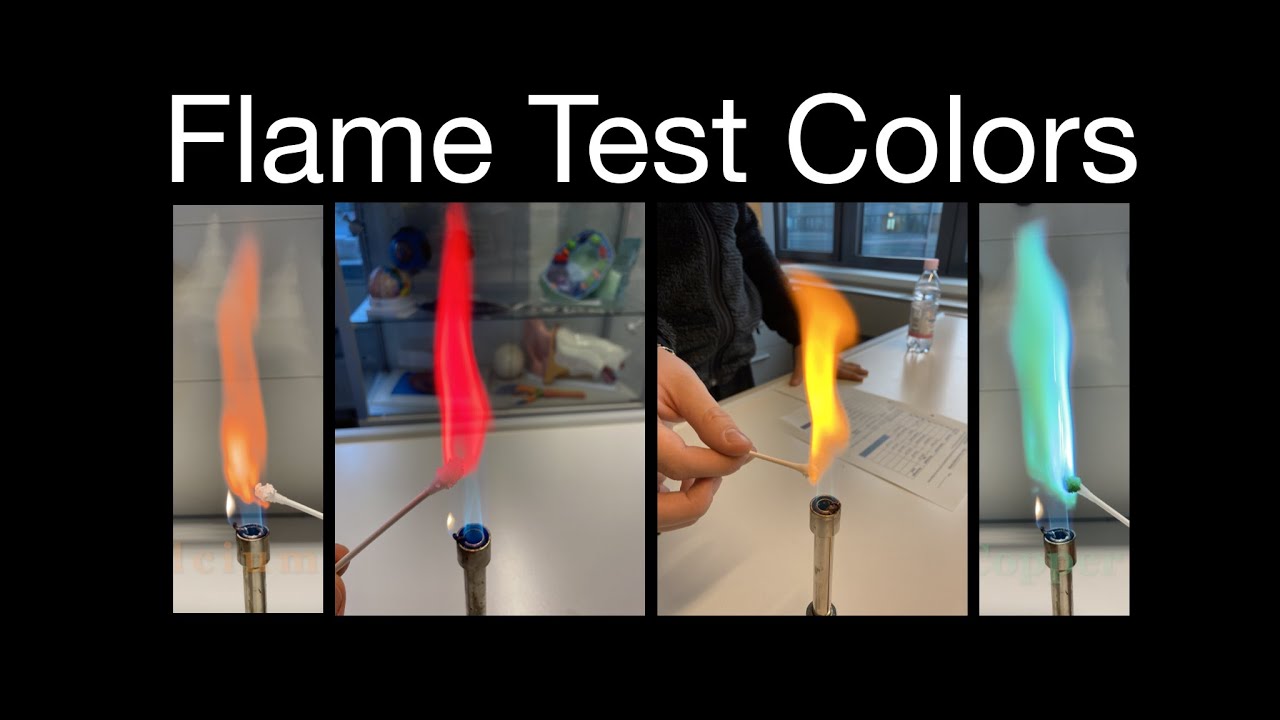 Flame Test Colors - YouTube