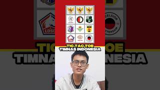 Tic Tac Toe Indonesian National Team nationalteam nationalteamday