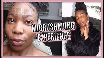 VLOG: FINALLY MICROSHADING MY EYEBROWS  | MY EXPERIENCE