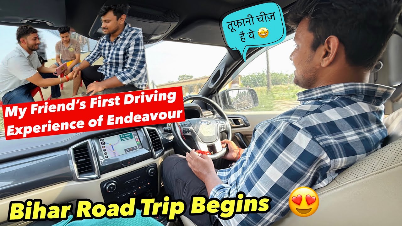 शादी होते ही Endeavour लेकर निकल गए Bihar की Trip पर 🤩
