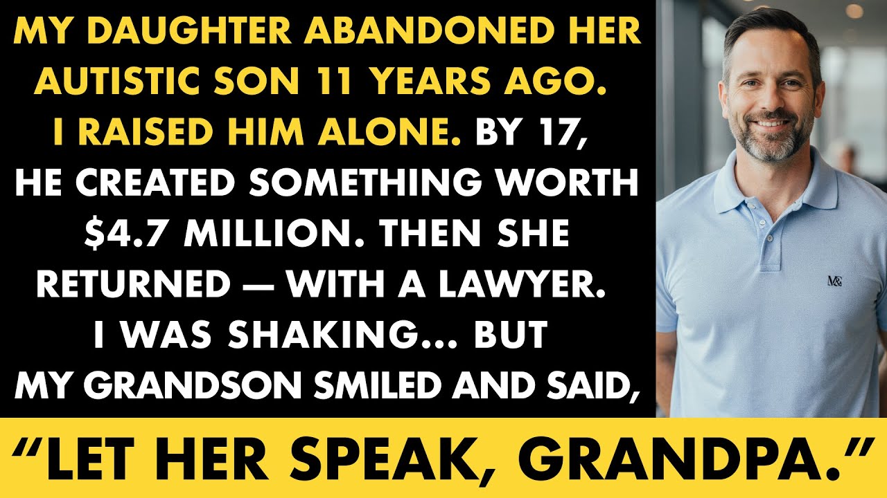 My Daughter Abandoned Her Autistic Son 11 Years Ago. I Raised Him Alone. By 17, He Created..