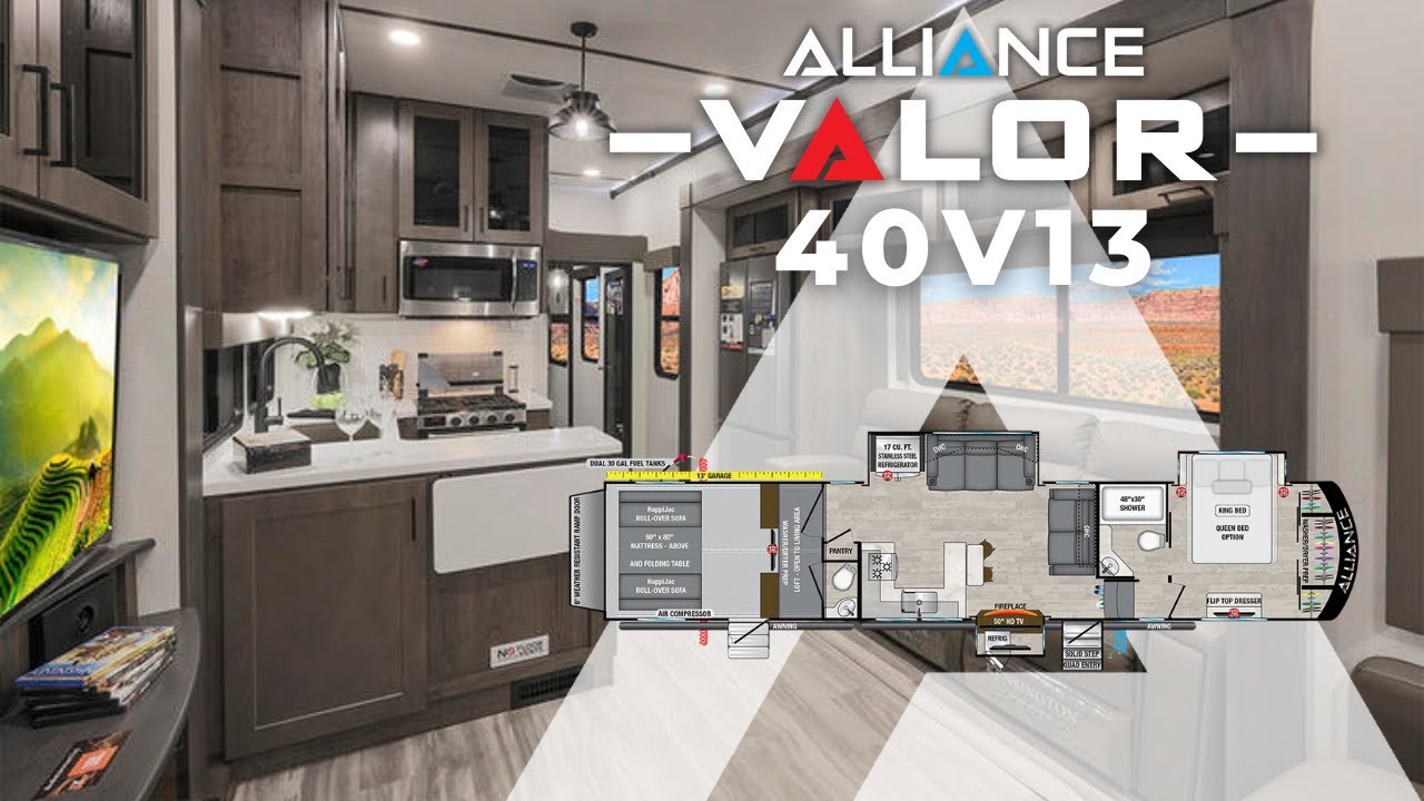 2023 Valor 40V13 Interior