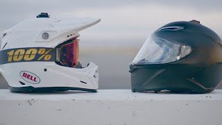 Why are off-road Helmets different?