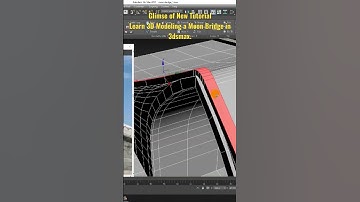 3DsMax Tutorials, Learn 3D Modeling a Moon Bridge from Scratch in 3dsmax. #3d #tutorial #bridge